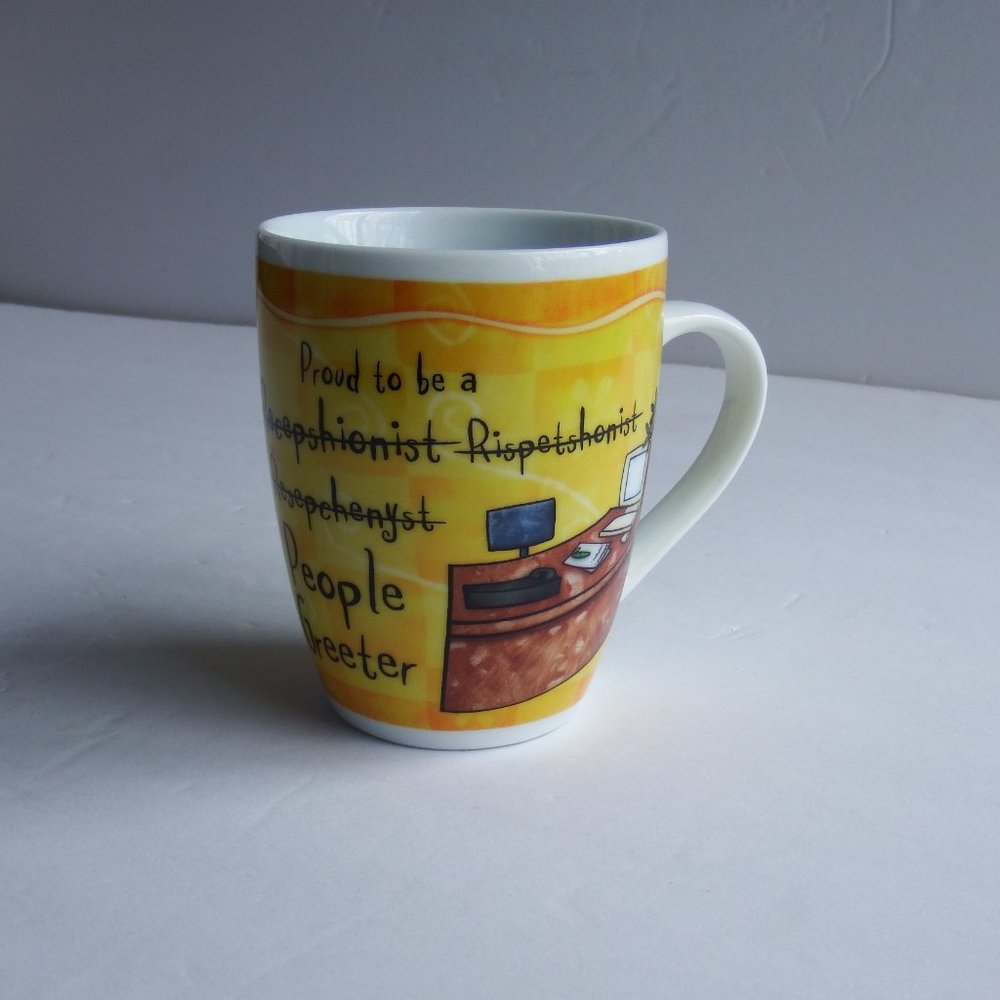 History & Heraldry Receptionist Mug